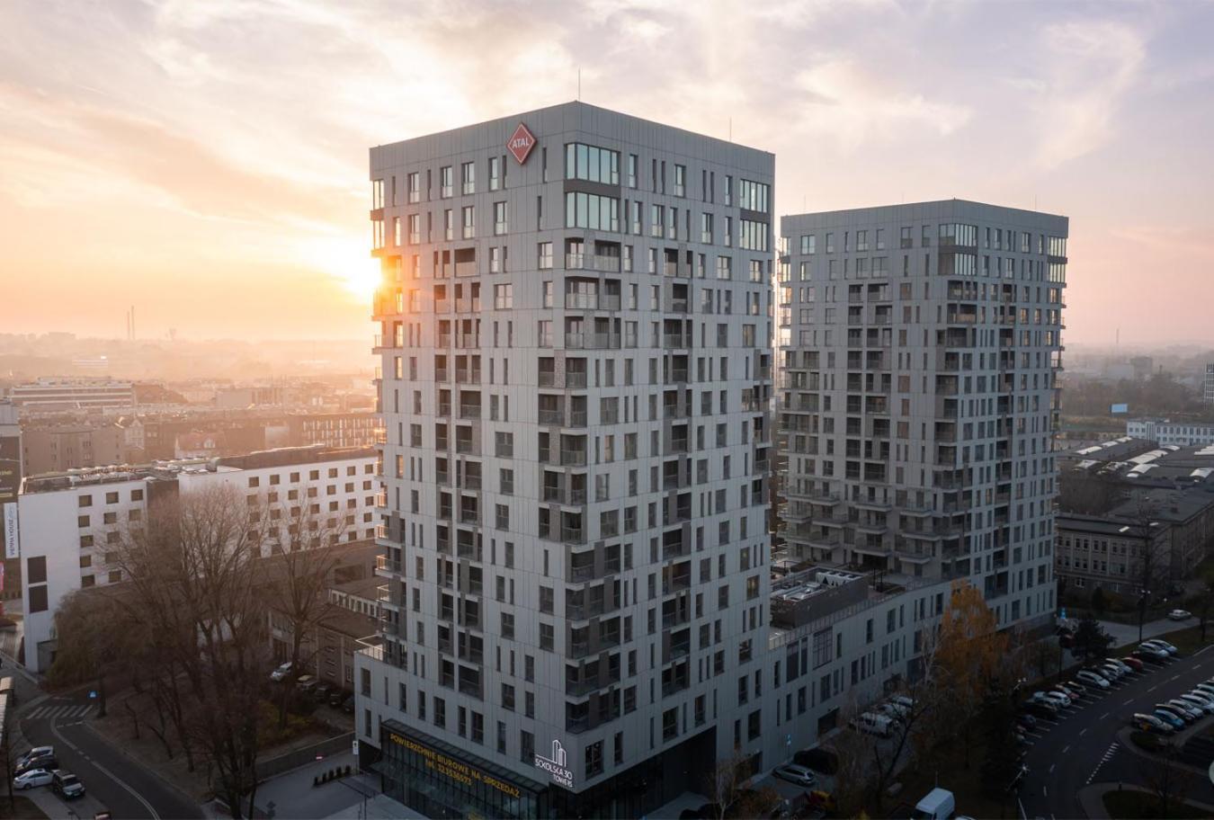 Kairos Apartments -Tower II Premium - Darmowy Parking, Silownia, Sauna - Scisle Centrum Katowice Bagian luar foto